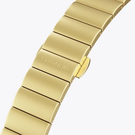 Gold bandoleer bracelet