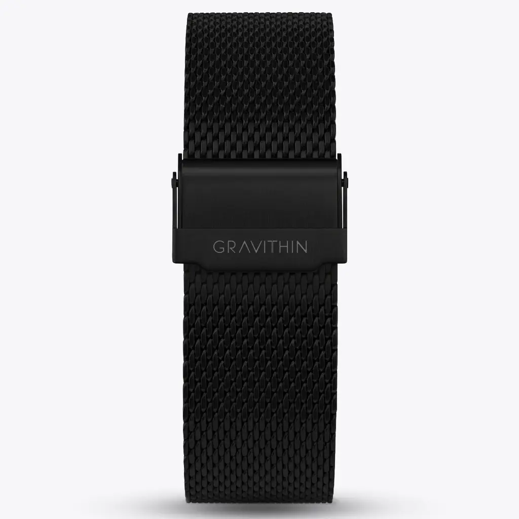 Black Milanese Strap